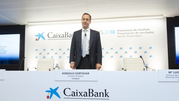 El conseller delegat de CaixaBank, Gonzalo Górtazar