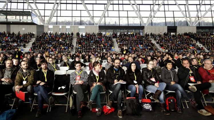 Assemblea Nacional de la CUP a inicis de 2016. Arxiu