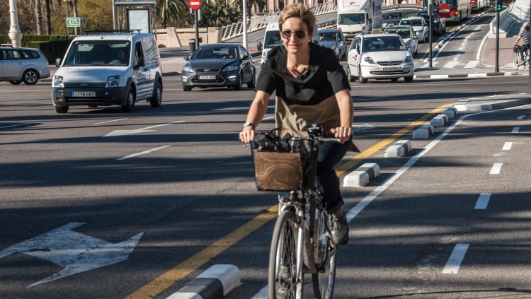 Carril Bici al campus dels Tarongers, Benimaclet, València