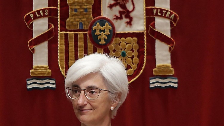 María José Segarra, fiscal general de l'Estat. Efe