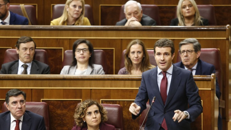 Pablo Casado intervé al Congrés. Congrés dels Diputats