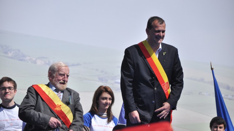 Louis Aliot, candidat del Front Nacional a la batllia de Perpinyà, vicepresident del partit i parella sentimental de Marine Le Pen