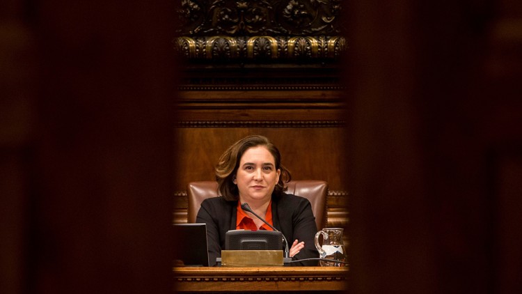 Ada Colau, alcaldessa de Barcelona. Efe