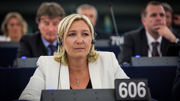 Marine Le Pen al Parlament Europeu