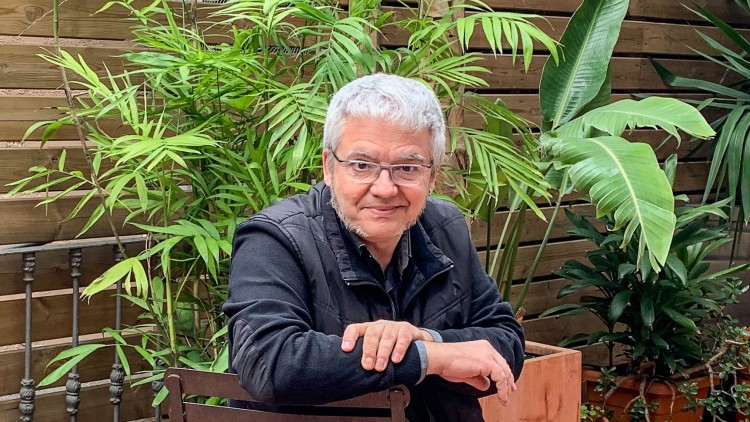 Màrius Serra, en la presentació de la reedició de 'Quiet'. Esteve Plantada