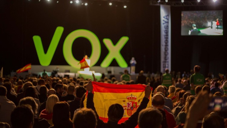 Acte del partit ultradretà Vox| @vox_es