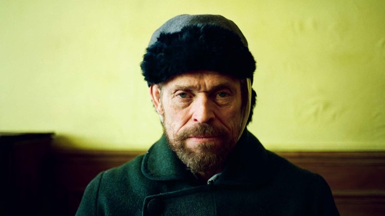 Willem Dafoe, caracteritzat de Vincent Van Gogh