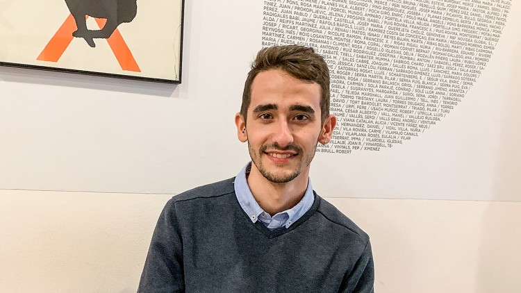 Xavier Mas Craviotto presenta "La mort lenta", premi Documenta 2018. Esteve Plantada