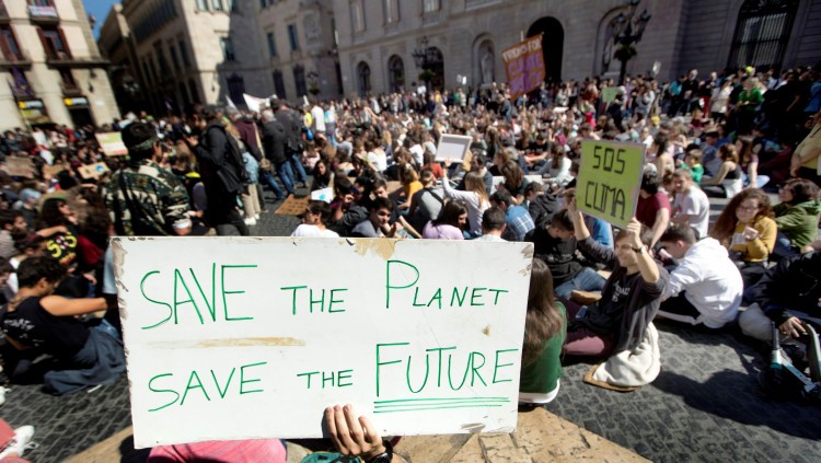 Manifestació contra la inacció mediambiental dels governs| EFE
