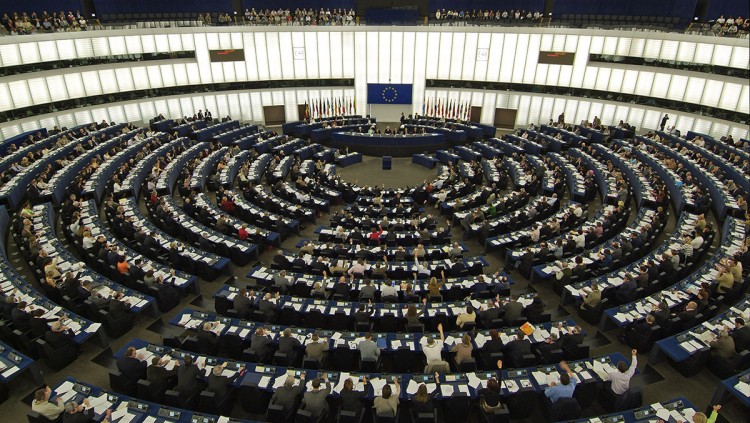 Panoràmica del Parlament Europeu