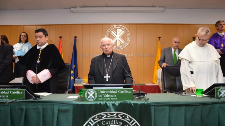 L'arquebisbe ultraconservador i Gran Canciller de la Universitat Catòlica de València Antonio Cañizares| UCV