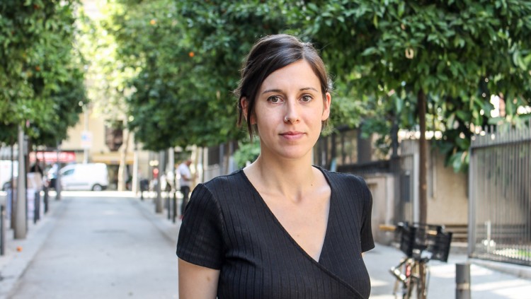 Elisenda Solsona, autora de 'Satèl·lits'. Esteve Plantada