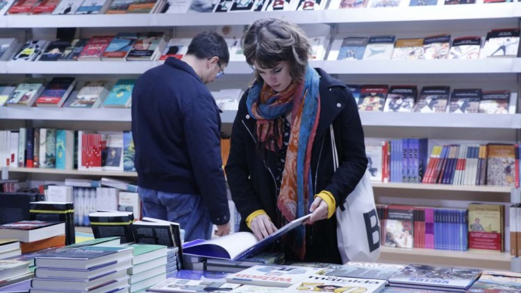 Imatge d'una edició precedent. Plaça del Llibre