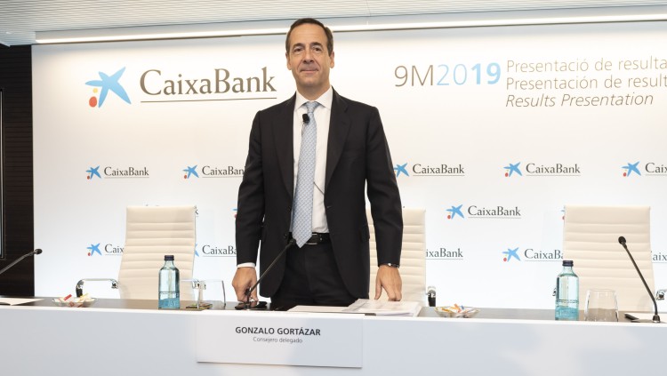 Gonzalo Cortázar, conseller delegat de l'entitat financera. CaixaBank