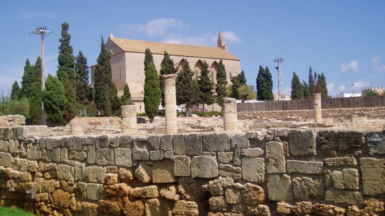 Murada tardana. Pol·lèntia, l'Alcúdia. Consorci de la ciutat romana de Pol·lèntia. Alcúdia, Mallorca