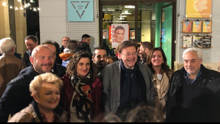 Puig lamenta el "forat negre" de Vox i espera la "complicitat" de Sánchez amb els valencians si governa. Europa Press