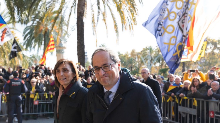 Carola Miró i Quim Torra| Europa Press. Europa Press