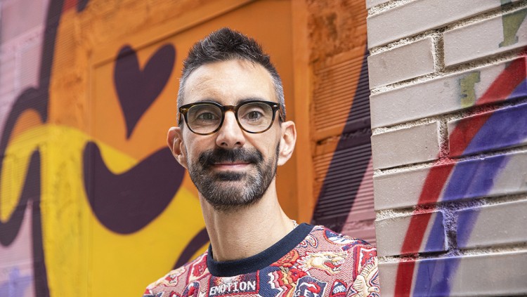 José Canales, del Centre del Comitè Antisida de València. Eva Máñez