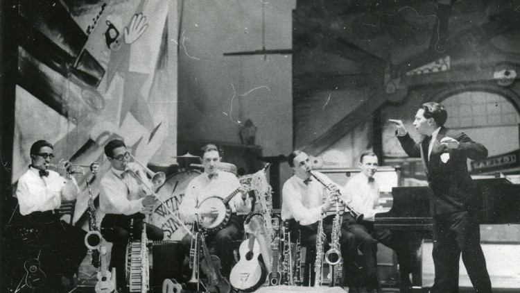 Els Weintraub Syncopators, una de les més bandes de jazz de més èxit de l’Alemanya d’aquells temps.
