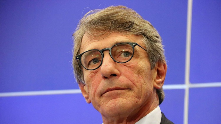 David Sassoli, president del Parlament Europeu. Agència Catalana de Notícies