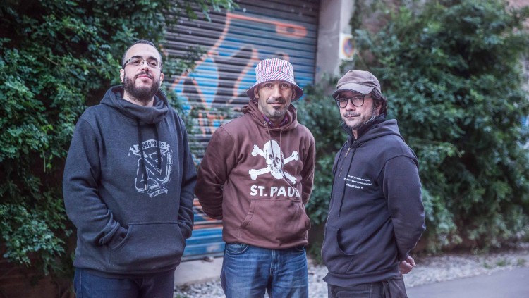 Pirat's Sound Sistema, amb Joan Soto a la part dreta, en una imatge de promoció del seu darrer disc| Alex Beltza
