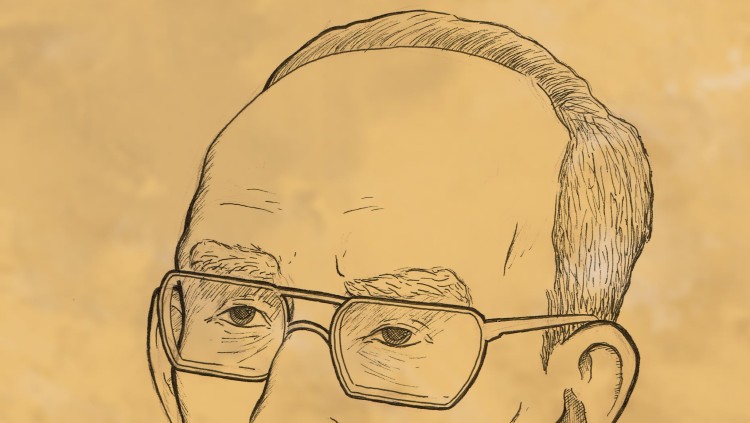 Josep Benet retratat