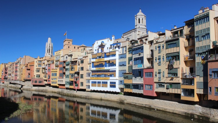 Les cases de l'Onyar (Girona). Roger Colom / Ajuntament de Girona