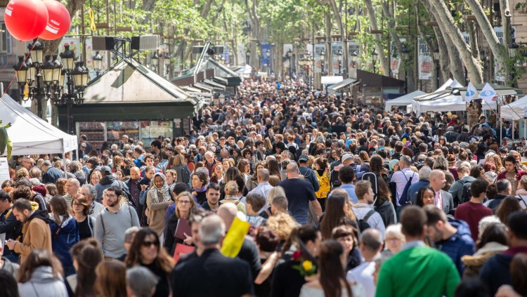 Les Rambles en Sant Jordi (2017). Europa Press