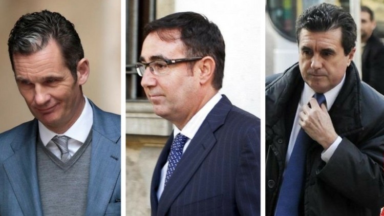 Urdangarin, Diego Torres i Jaume Matas, tres homes clau en un cas de corrupció que va destapar l'edició balear d''El Mundo. Europa Press