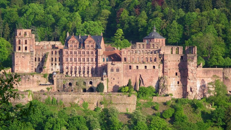 Ciutat alemanya de Heidelberg, epicentre d'un món derrotat el 1620