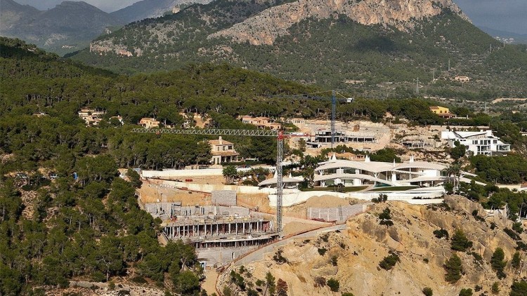 Imatge d'una construcció polèmica a Mallorca. Europa Press