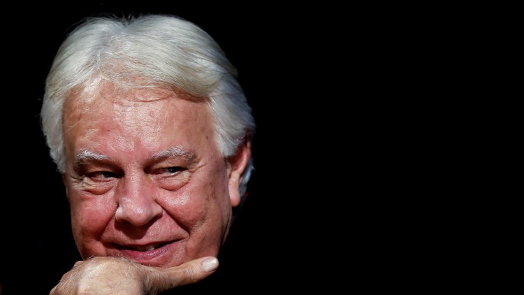 Felipe González. Europa Press