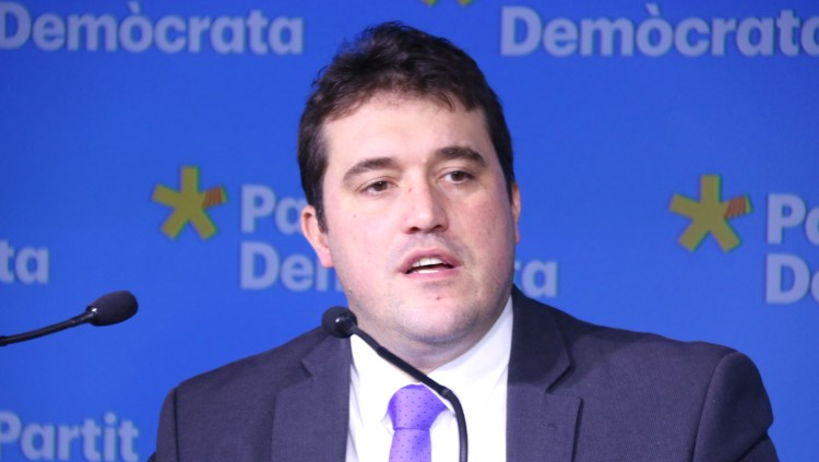 David Bonvehí, president del PDeCAT. Agència Catalana de Notícies