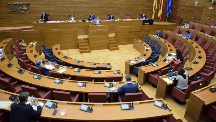 Sessió de la comissió de reconstrucció a les Corts Valencianes| Europa Press