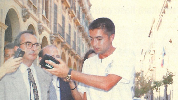 Cristòfol Soler el 1995. Arxiu EL TEMPS