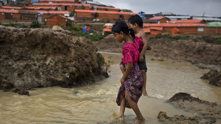 Xiquets rohingya. Europa Press