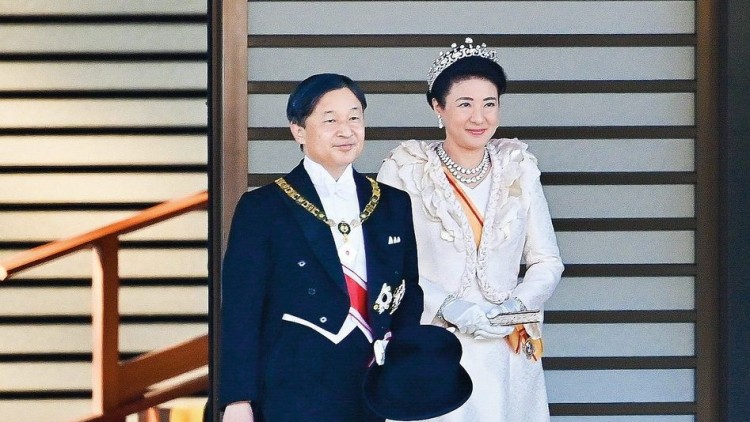 L'emperador Naruhito amb la seua parella, Masako. Der Spiegel
