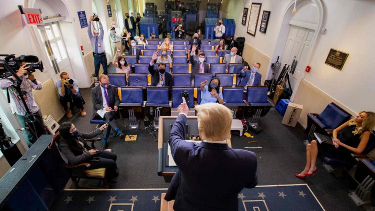 El president nord-americà i magnat, Donald Trump| Europa Press