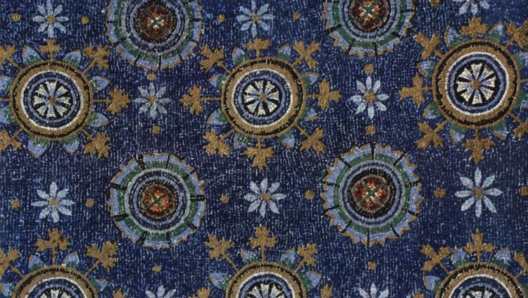 Mosaic de les voltes del Mausoleu de Gal·la Placídia a Ravenna (Itàlia)