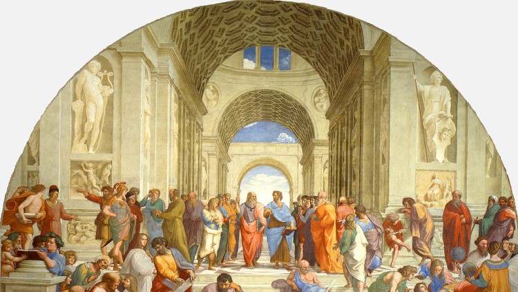 L'escola d'Atenes de Rafael Sanzio