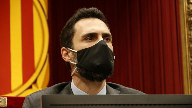 Roger Torrent, president del Parlament de Catalunya. Agència Catalana de Notícies