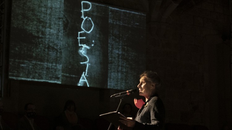 L'actriu Carme Sansa va participar en la primera i segona edició del Festival PRICE dels Poetes (1970-2020) © Ingrid Ferrer