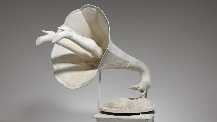 L'obra JAMAIS d'Oscar Domínguez restaurada. © Museu Picasso de Barcelona