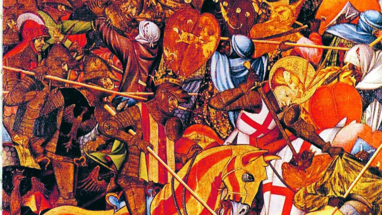 Temps era temps els catalans guanyaven guerres. Si no fóra així Catalunya mai no hagués reeixit com a país. I especialment important fou la batalla per la possessió de València, reivindicada pel Casal de Barcelona des dels temps de Ramon Berenguer IV.