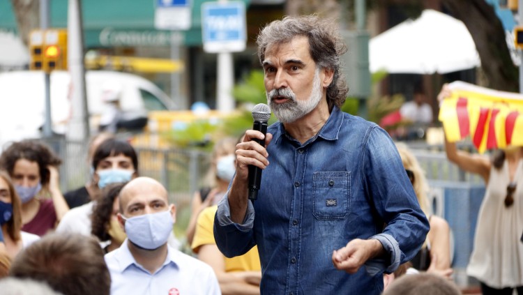 Jordi Cuixart en una imatge d'arxiu. Agència Catalana de Notícies