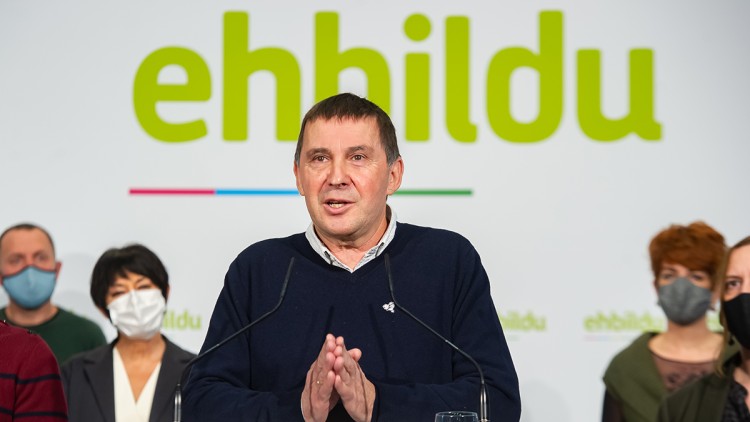 El dirigent abertzale Arnaldo Otegi. Europa Press