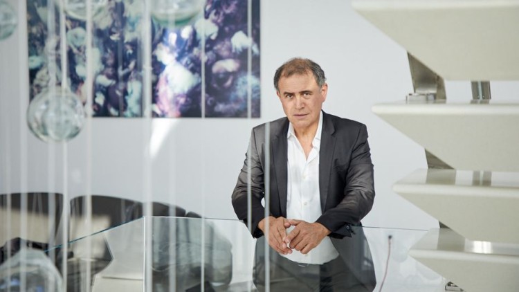 L'economista Nouriel Roubini. Der Spiegel